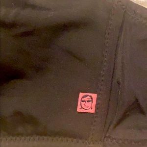 Glamourmom black nursing bra